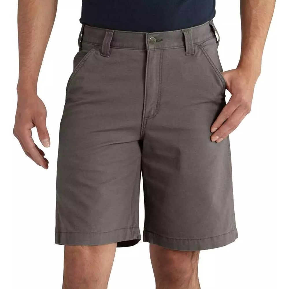 Carhartt Men's Relaxed 10" Rigby Dungaree Short Gray Size 36 NWT NEW
